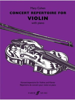 Concert (concierto) Repertoire for violin