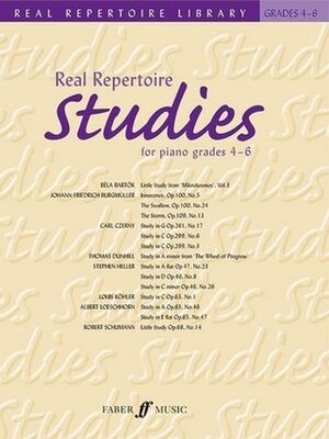 Real Repertoire studies (estudios). Grades 4-6
