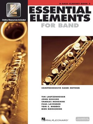 Essential Elements for Band - Book 2 with EEi-Bb Bass Clarinet