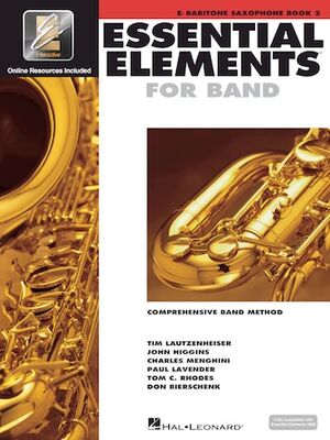 Essential Elements for Band - Book 2 with EEi-Eb Baritone Saxophone