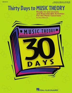 Thirty Days to Music Theory Classroom Resource