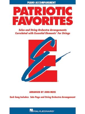 Patriotic Favorites for Strings-Piano Accompaniment