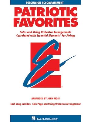 Patriotic Favorites for Strings-Percussion Accompaniment