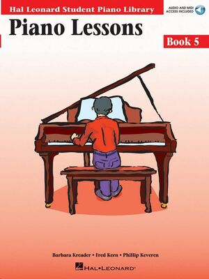 Piano Lessons Book 5 - Book & Audio