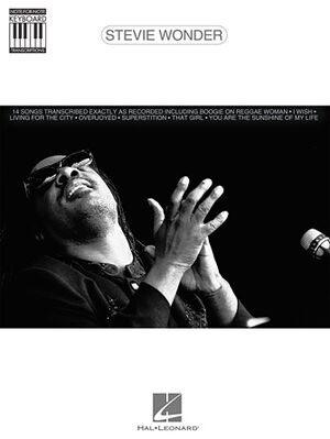 Stevie Wonder - Note For Note Keyboard Transcr.