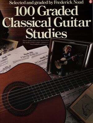 100 Graded Classical Guitar Studies (Estudios Guitarra)