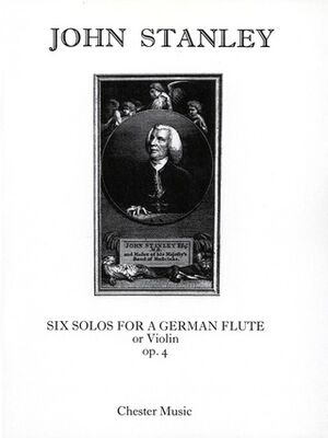 Six Solos Op.4 - Piano, Flute, Violin, Keyboard (flauta piano violin)