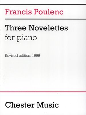 Three novelettes for piano