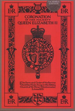 Coronation Of Her Majesty Queen Elizabeth II