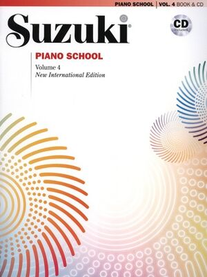 Suzuki Piano School 4 + CD Vol. 4