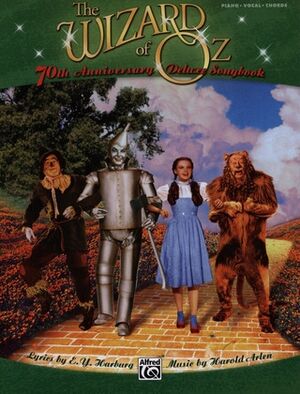 The Wizard Of Oz - 70th Anniversary Piano, Vocal and Guitar (Guitarra)