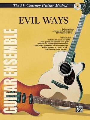 21st Century Guitar Ensemble Series: Evil Ways Guitar