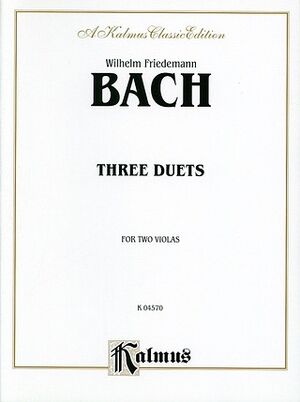 Three Duets for Two Violas Viola