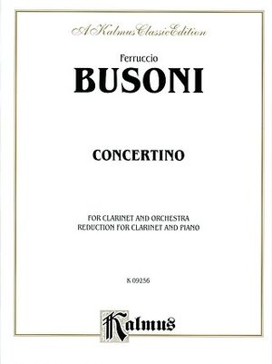 Concertino, Op. 48 Clarinet (clarinete)