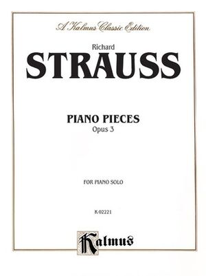 Piano Pieces, Op. 3 Piano