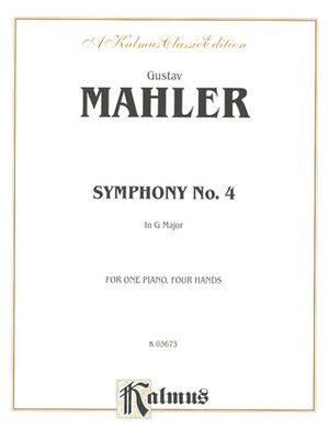 Symphony (sinfonía) No. 4 in G Major Piano