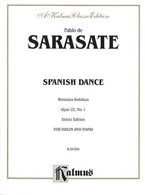 Spanish Dance, Op. 22, No. 1 (Romanza Andaluza) Violin