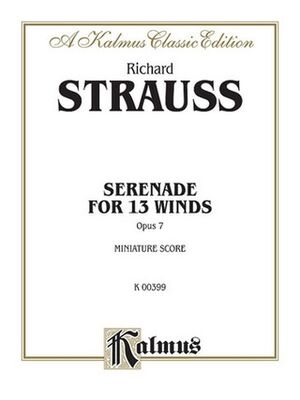 Strauss Serenade 13 Wind Instruments