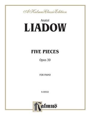 Five Pieces, Op. 39 Piano