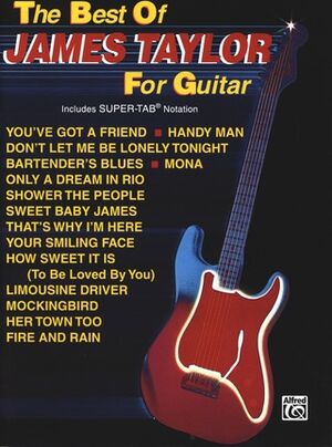 Best of James Taylor for Guitar (Guitarra)