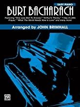 Burt Bacharach For Easy Piano