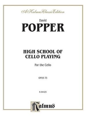 High School of Cello Playing, Op. 73 Cello
