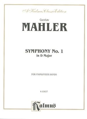 Symphony (sinfonía) No. 1 in D Major Piano