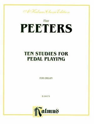 Ten Studies (estudios) for Pedal Playing Organ
