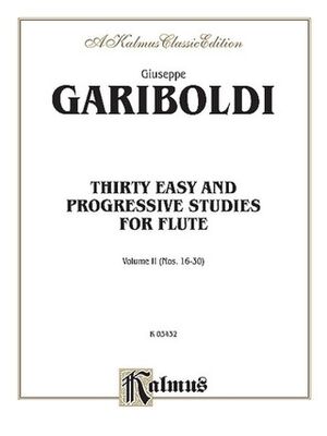 30 Easy and Progressive Studies Vol. II Flute (estudios flauta)
