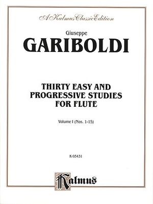 30 Easy and Progressive Studies Vol. I Flute (estudios flauta)