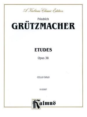 Etudes Op. 38 Cello (Estudios Violonchelo)