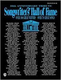 SONGWRITERS' HALL OF FAME