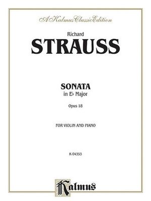 Sonata in E-Flat Major, Op. 18 Violin