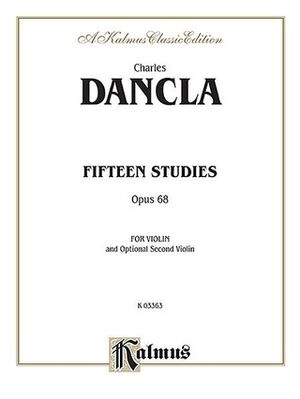 Fifteen Studies (estudios), Op. 68 Violin