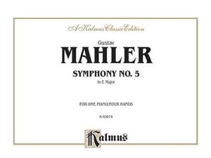Symphony (sinfonía) No. 5 in E Major Piano