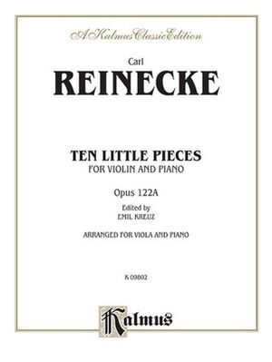 Ten Little Pieces (Petits Morceaux), Op. 122A Viola