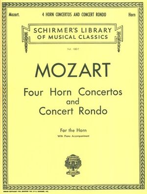 Four Horn Concertos And Concert Rondo (conciertos trompa)
