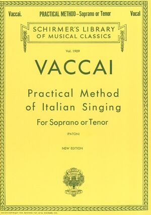 Practical Method of Italian Singing