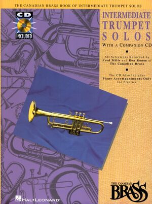 Canadian Brass Book Of Intermediate Trumpet Solos (trompeta)