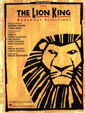The Lion King Broadway Selections