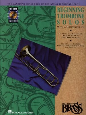 Canadian Brass Book Of Beginning Trombone (Trombón) Solos