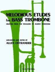 Melodious Etudes for Bass Trombone ( estudios Trombón)