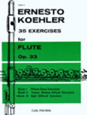 35 Exercises for Flute (flauta) 3 Book III