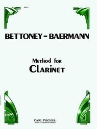 Method for Clarinet Part 3 op. 63