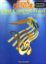 First Concert (concierto) Folio - Pieces for Grade 1 Bands