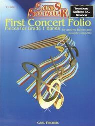 First Concert (concierto) Folio - Pieces for Grade 1 Bands