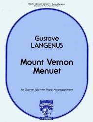 Mount Vernon Menuet