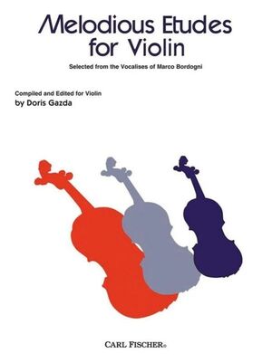 Melodious Etudes (estudios) for Violin