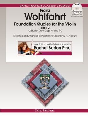 Foundation Studies (estudios) for the Violin, Book 2 con DVD