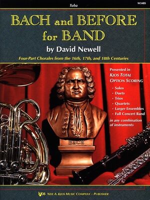 Tuba Newell Kjos Music W34bs. Bach And Before For Band (S. Xvi-Xvii-Xviii) (9780849706844)